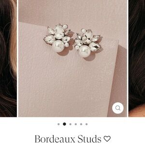 Olive and piper earrings. Never worn.